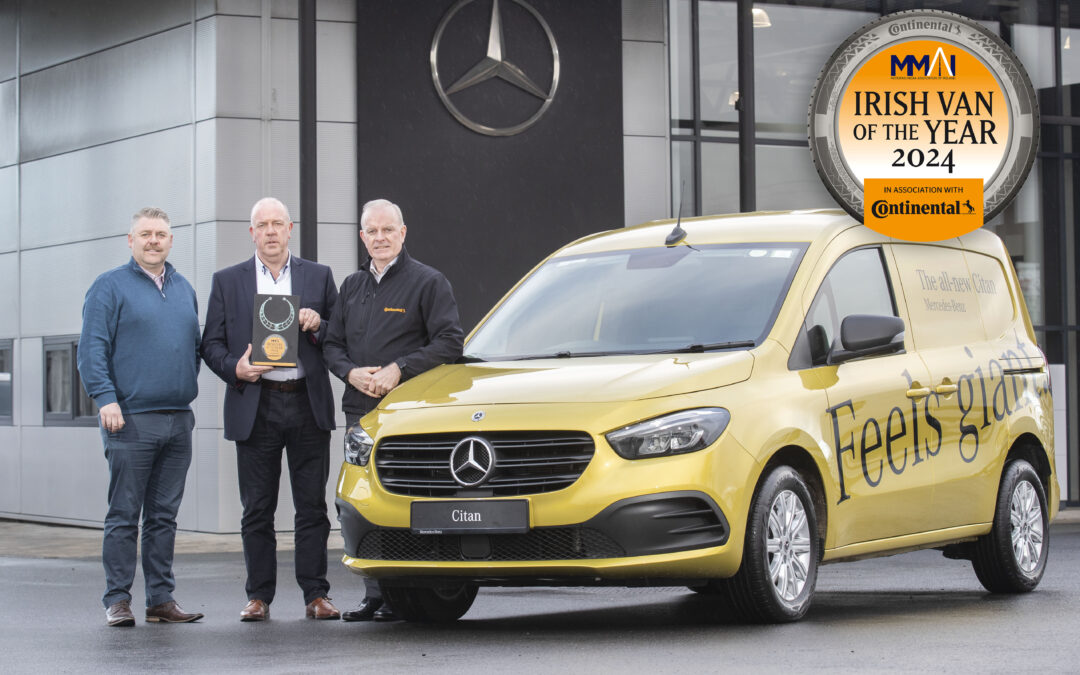 Mercedes-Benz Citan wins Irish Van of the Year 2024