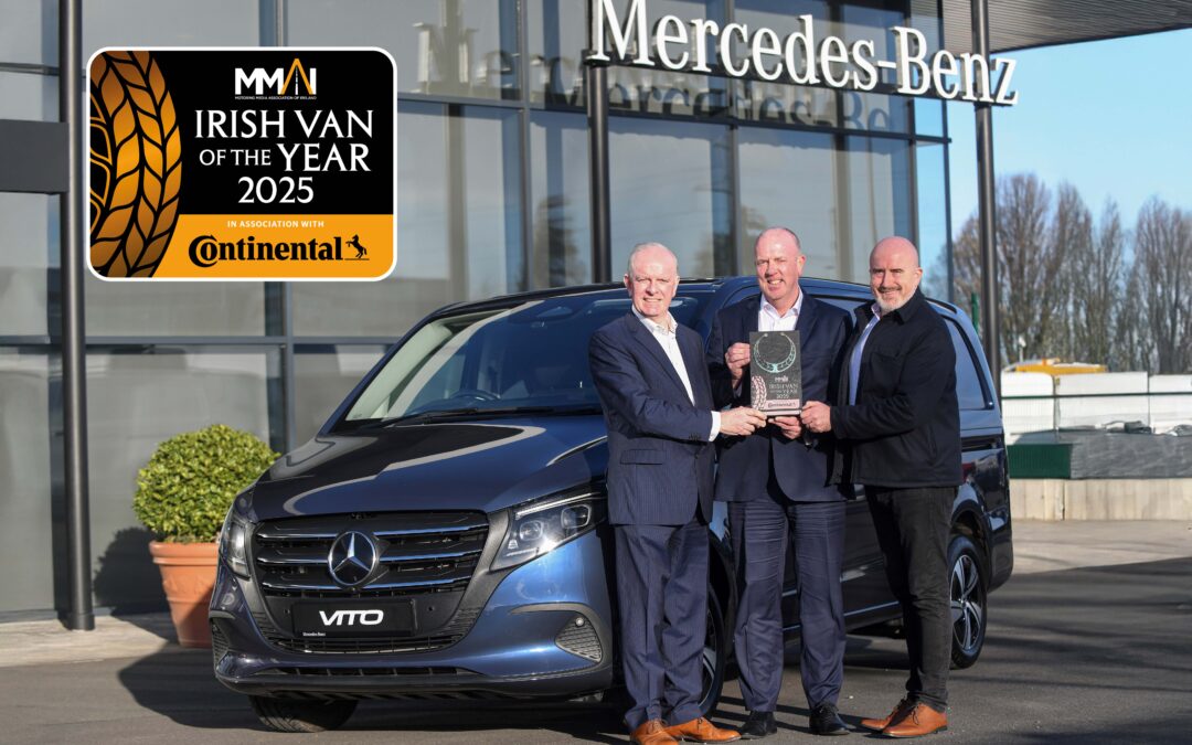 Mercedes-Benz Vito Wins 2025 Irish Van of the Year Award